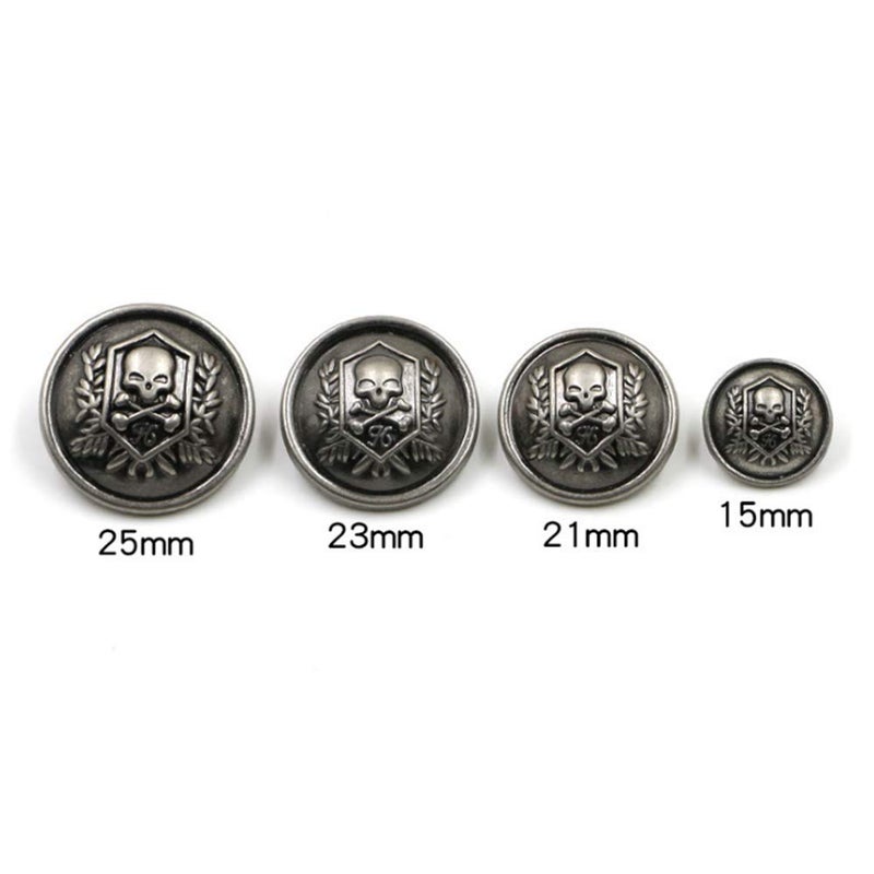 KENDANY 14 Pieces Gold Vintage Antique Metal Blazer Button Set - 3D Lion Head - for Blazer  Suits  Sport Coat  Uniform  Jacket 17mm 23mm(Gold) - Image 4